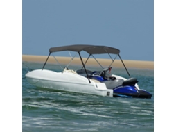 Vidaxl Toldo Em 3 Arcos Bimini 183x140x137 Cm Antracite