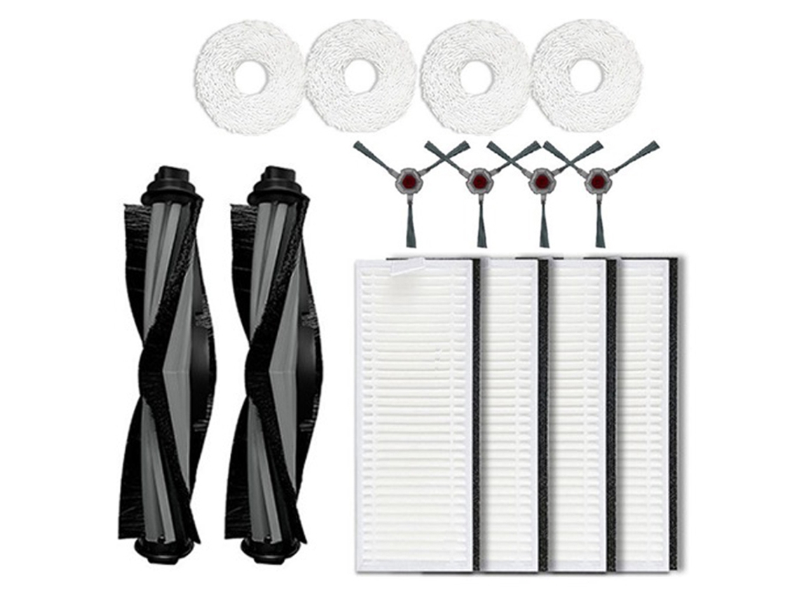 Acessório para Aspiradores ECOVACS Rolo ecovacs n9 + panos Filtro hepa
