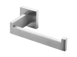 Suporte para papel higiênico em aço inoxidável escovado para banheiro e cozinha, resistente à corrosão e antirrotação.