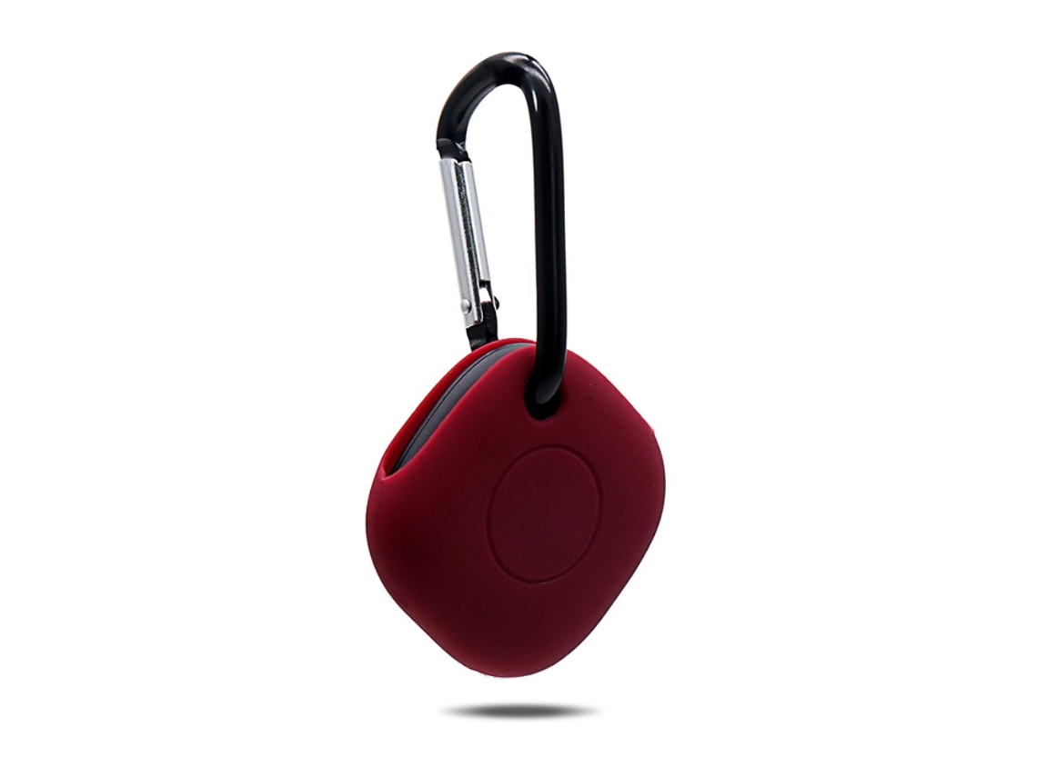 Capa Portátil Fivela Para Samsung Galaxy S Silicone Vermelho
