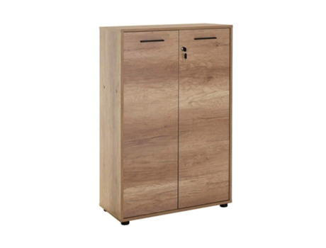 Estante/arquivador Biblioteca Carvalho 72x109x34cm Design Moderno Leva Me Contigo