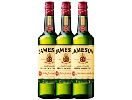 Whisky JAMESON Blended Jameson (0.7 L - 3 unidades)