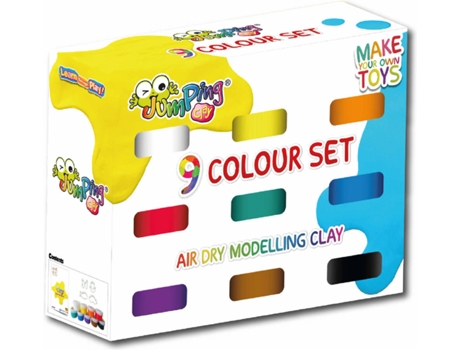 Plasticinas  Pack de 9 Cores