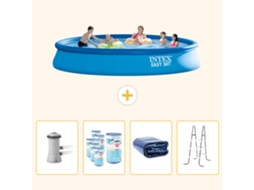 Intex Piscina Easy Set Redonda - 457x84 Cm - 5-peças Scb95
