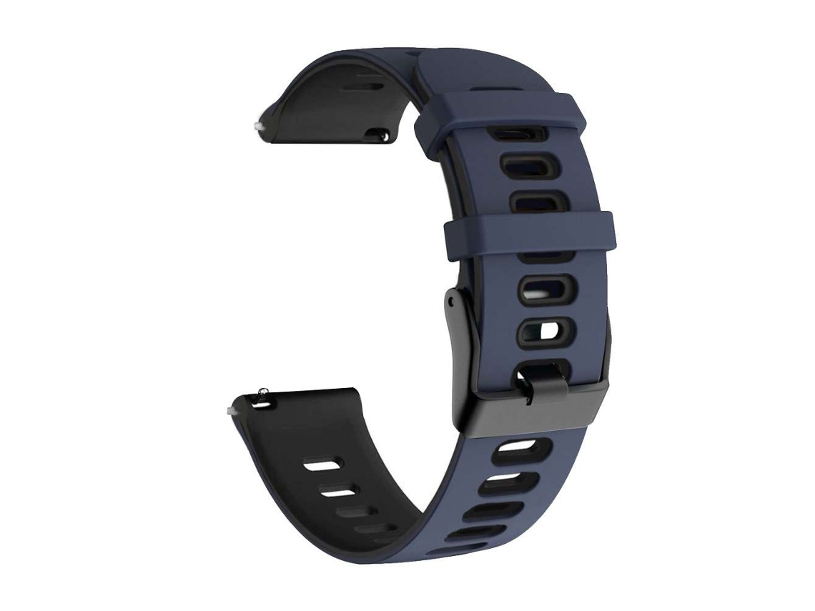 Bracelete Pioneer para Amazfit Bip 3 Pro Azul Escuro e Preto