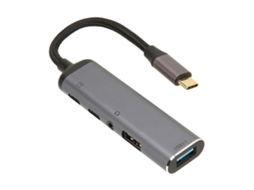Estação de Docking Usb C Multifuncional com Pd100w Usb3.1 Usb2.0 Type C 3.5 Áudio Hub