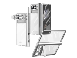 Capa De Celular Com Dobradiças Magnéticas E Suporte Para Xiaomi Mix Fold 2