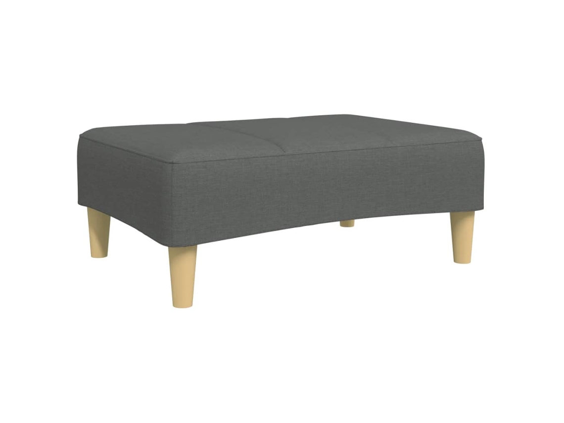 Footstool, Footstools Vidaxl Cinzeto Tecido (n/a)