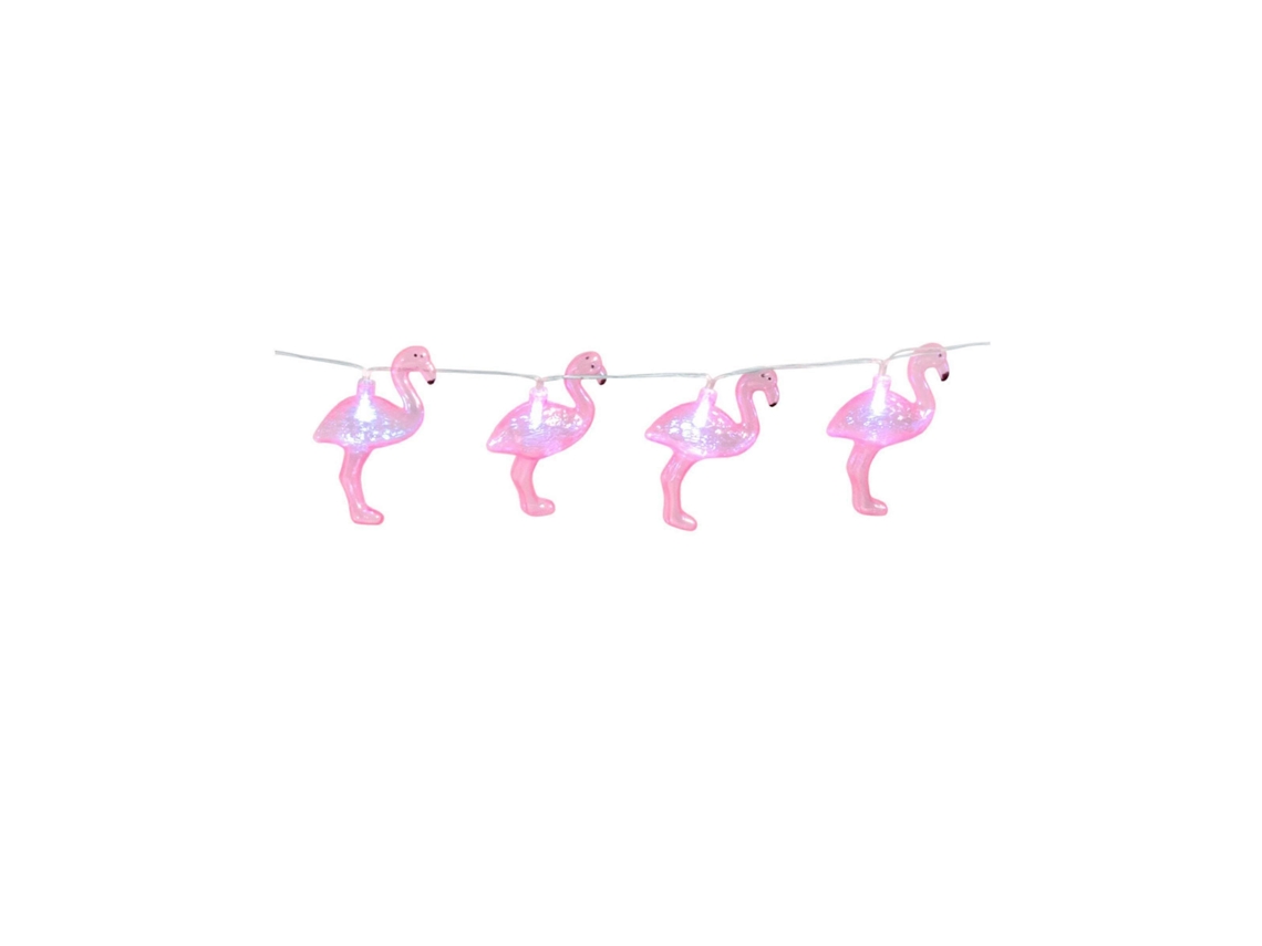 Flamandes Roses Luminosas 140 Cm