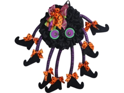 Coroa de bruxa SFUSHOS, com pernas, decoração de Halloween