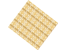 Conjunto De 30 Mini Cobre Para Caixas Madeira, Joias, Em Douradas