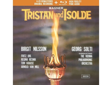 CD+Blu-Ray Audio - Birgit Nilsson/Fritz Uhl/Wiener Philharmoniker/Sir Georg Solti:Wagner: Tristan Und Isolde