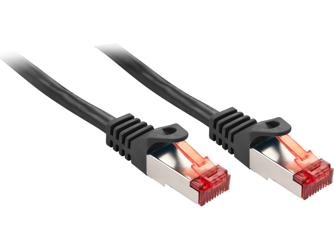 Cabo de Rede LINDY (RJ45 - 1.5 m - Preto)