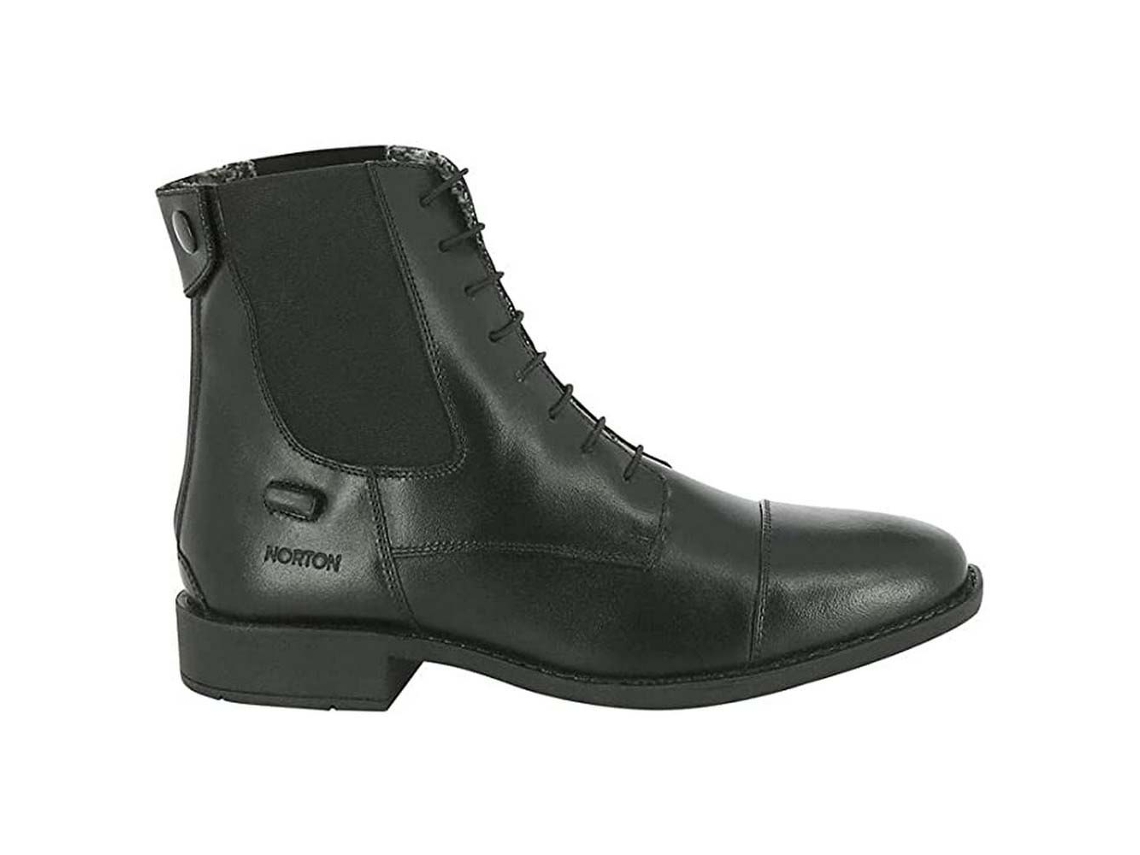 Botas Equitação Laces Lined Preto Eu 36Norton Equestrian