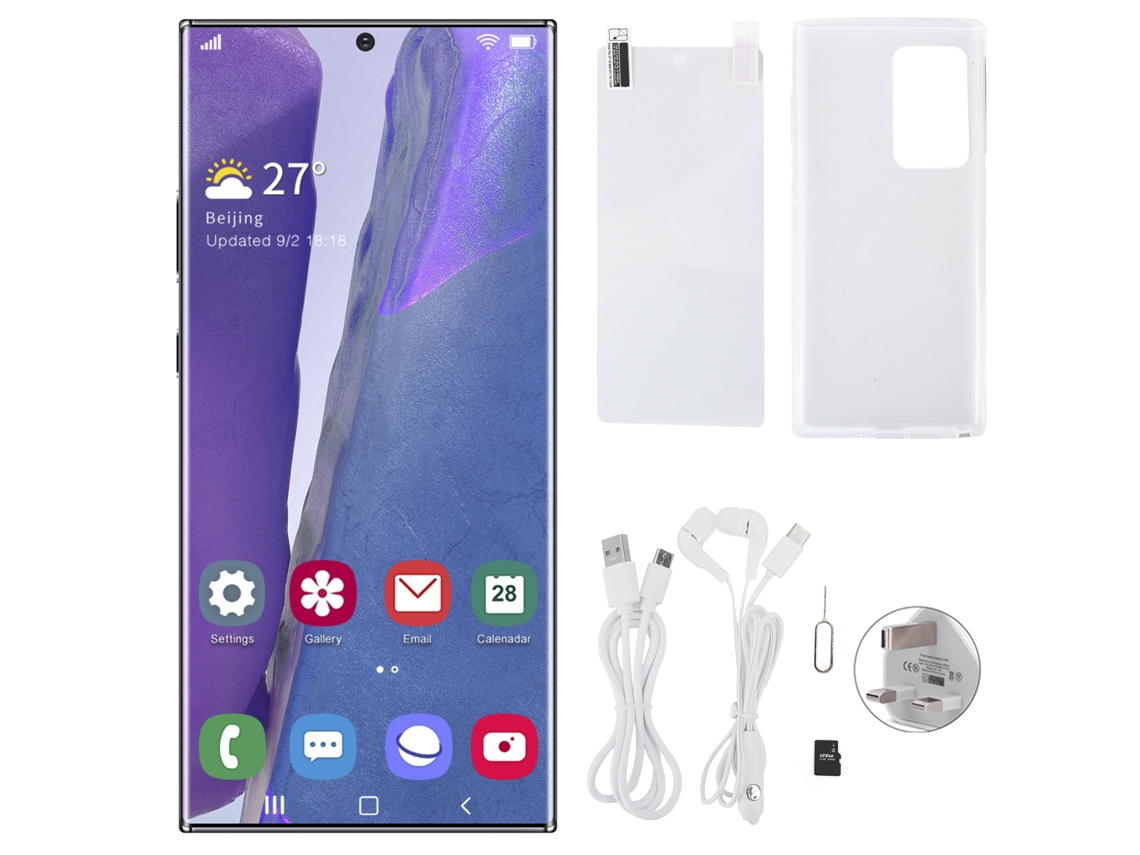 Smartphone Laxiscreed 6.9" Dual Sim Dual Standby Com Grande Ecrã E Funcionalidades Avançadas