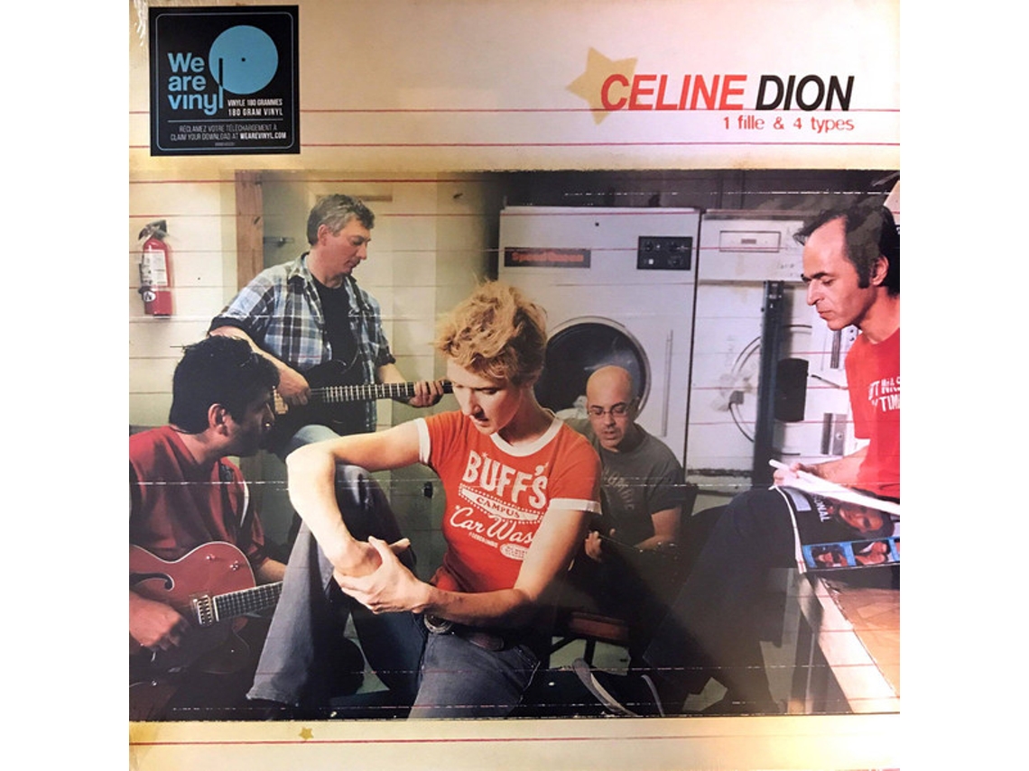 Vinil Celine Dion - 1 Fille & 4 Types