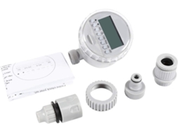 Temporizador De Irrigação Movido A Energia Solar Com Visor Lcd E Capa
