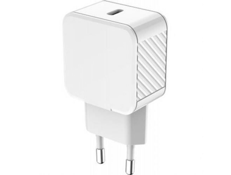 Carregador Usb C 30w Bigben Connected Ultra Rápido Plástico Reciclado Proteção Contra Sobretensões