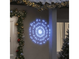 Vidaxl Iluminações Estrelares Natal 140 Leds 4 Pcs 17 Cm Branco Frio