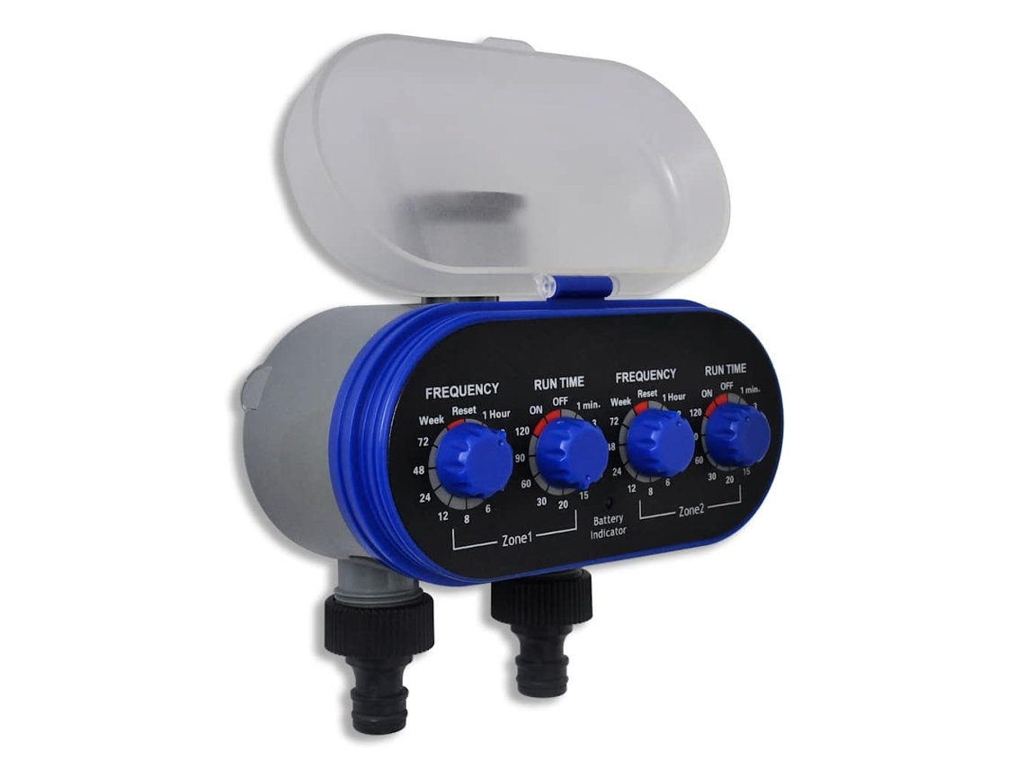 Temporizador De Água Automático Eletrónico Para Jardim De Saída Dupla