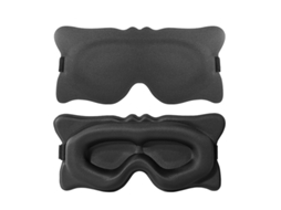 Máscara De Dormir Leve E Confortável Com Contorno 3d E Correia Ajustável, Ideal Para Viagens E Sestas, Bloqueando A Luz. Preto Hexinyigjly