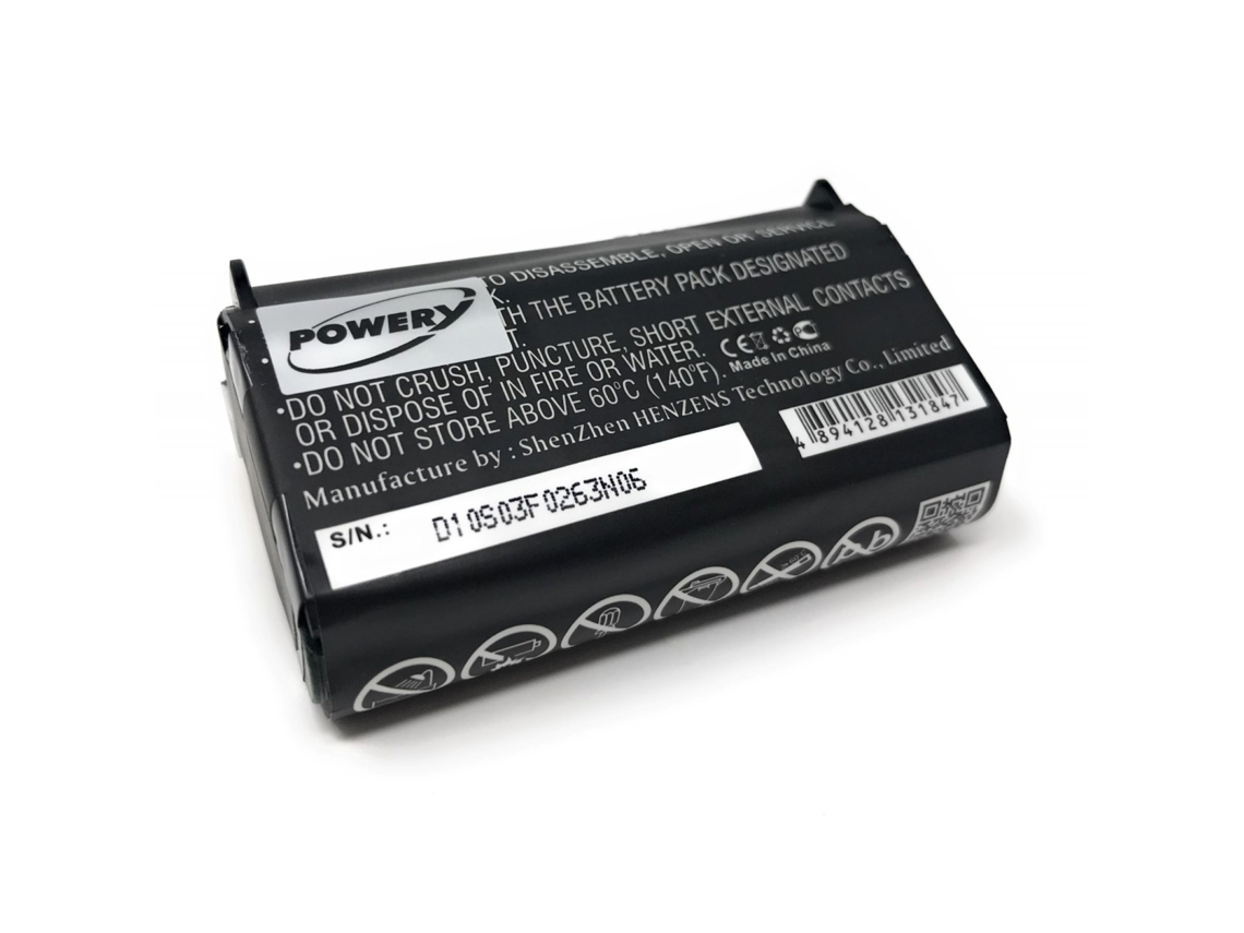 Bateria POWERY para Leitor de Código de Barras Getac PS236