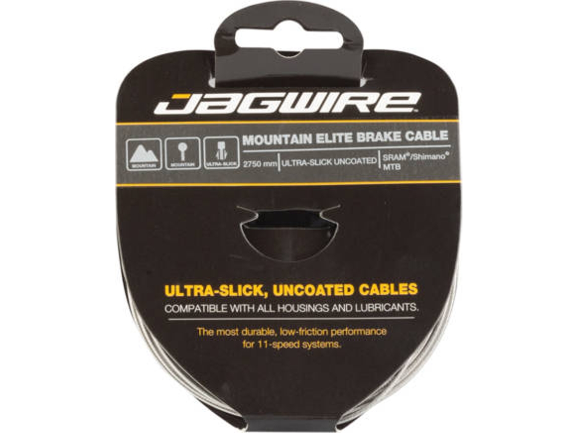 Cabo do Travão JAGWIRE Mountain Brake Cable-Elite Stainless-1.5X2750Mm-Sram/Shimano (Cinzento - TU)