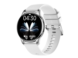 Smartwatches Feminino Yizhood 1,32" Com Chamadas, +100 Exercícios, Ritmo Cardíaco, Sono E Spo2 Prata