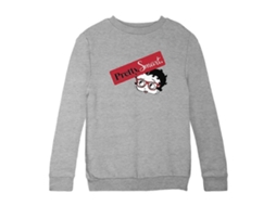 Oculos dá um toque de Betty Boop. Bonita. Inteligente. Moletom infantil.