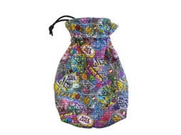 Q-workshop Full Art Dice Pouch: Graffiti