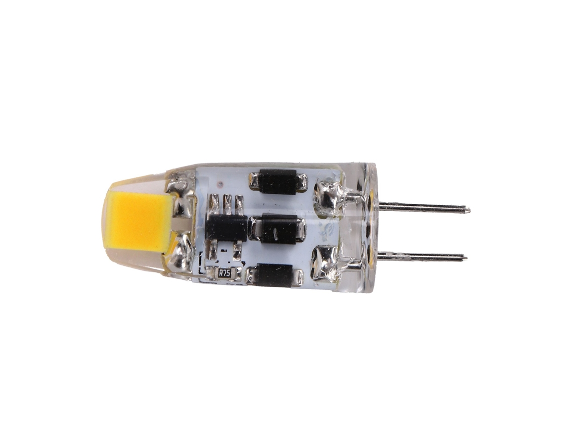 Lâmpada Led G4 2w 200lm 360° Ajustável Silicone 12 24v Luz Natural 4000 4500k para Lar Escritório | S/MARCA