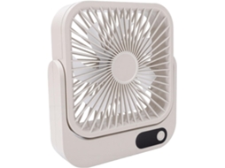 Ventilador Magnético Cruise Fan 2400mah Dobrável E Recarregável Com
