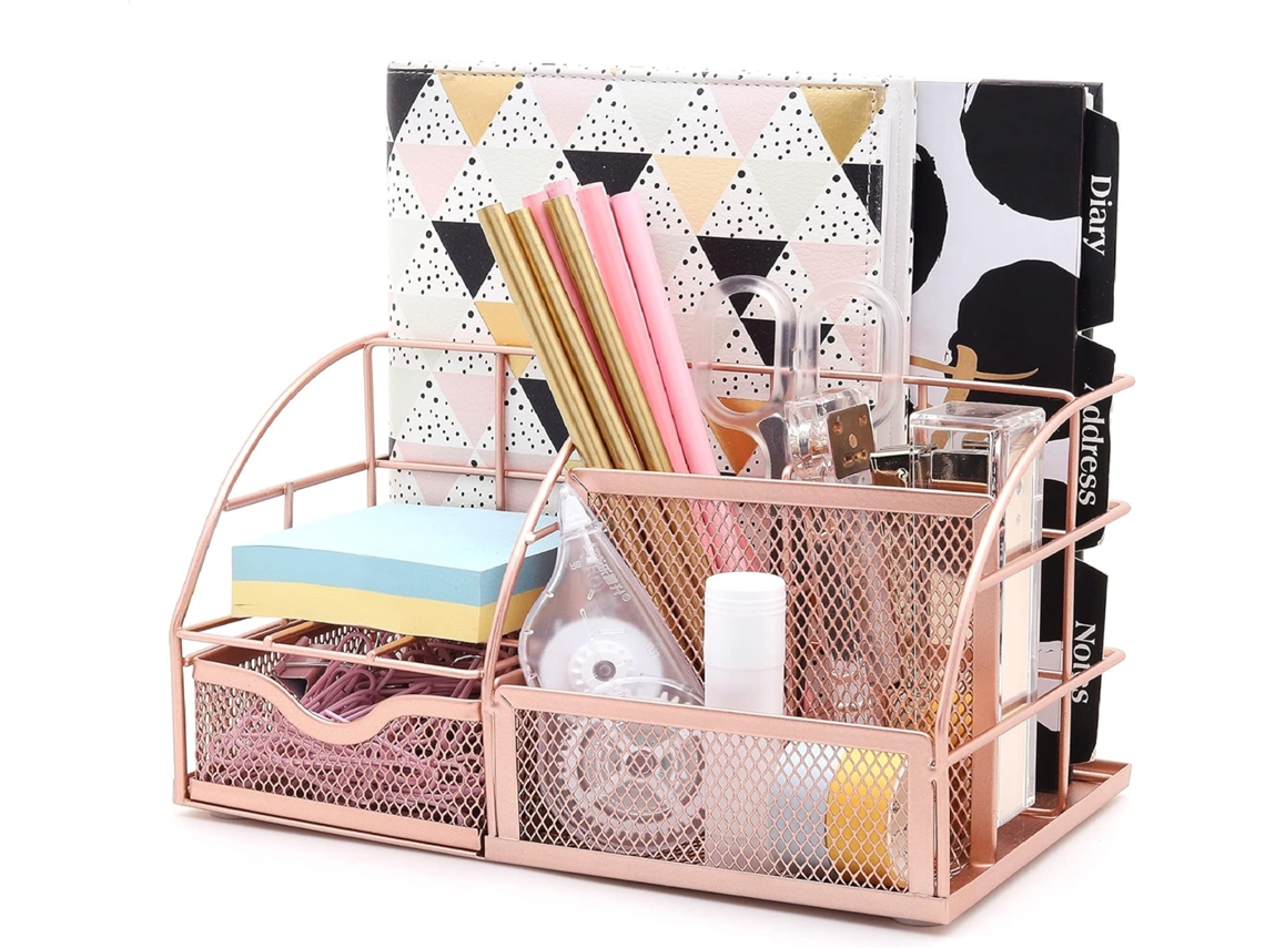 Organizador de Mesa/ Organizador de Escritório/ Porta, Canetas/ Armazenamento de Mesa/ Multifuncional BRILVIBERA