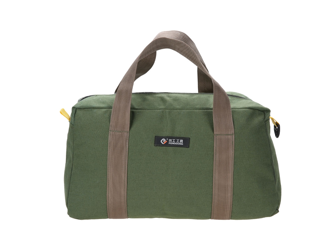 Mochila De Ferramentas De Lona Portátil De Grande Tamanho E Capacidade (16 Polegadas)