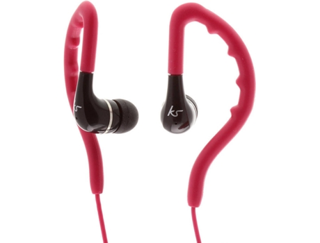Auriculares com Fio KITSOUND Enduro (In Ear - Microfone - Rosa)