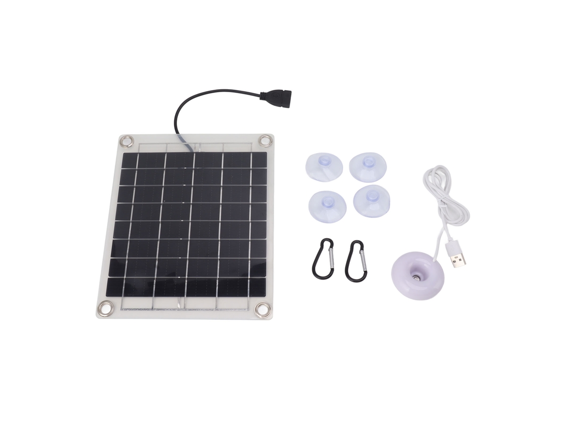 Umidificador Água Líquida 20W Painel Solar USB BRILVIBERA
