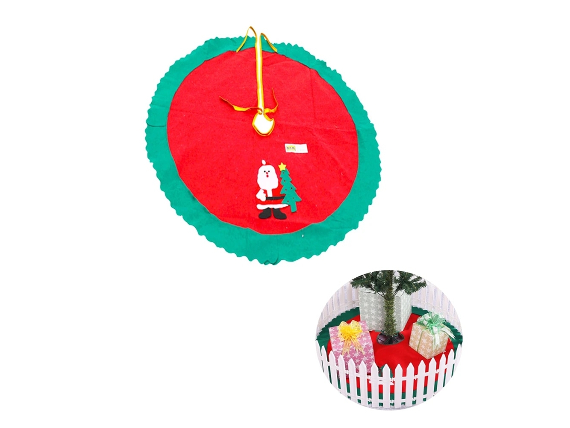 Saia Para Árvore De Natal 90 Cm Decoração Natalina