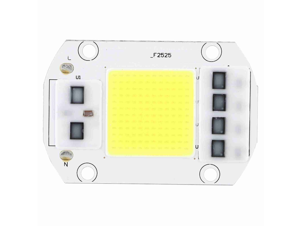 Chip Led Cob 100w 220v Luz Branca Fria Alta Potência