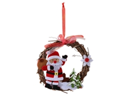 Figura De Pai Natal Para Decoração De Natal, Robusta E Charmosa, Da Marca Laxiscreed Para Ambientes Festivos