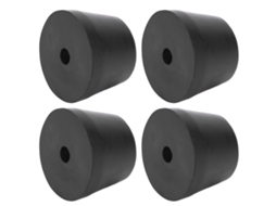 Laxiscreed Almofadas Para Pés De Compressor De Ar Com Amortecimento Para Absorção De Impacto E Vibração