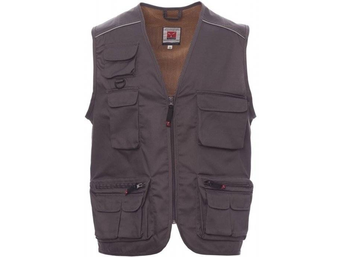 Colete PAYPER WEAR Algodão Homem (L - Cinzento)