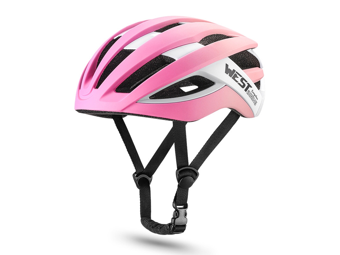 Capacete de ciclismo adulto West Biking, leve, ajustável e resistente a impactos, tamanho P/MARCA