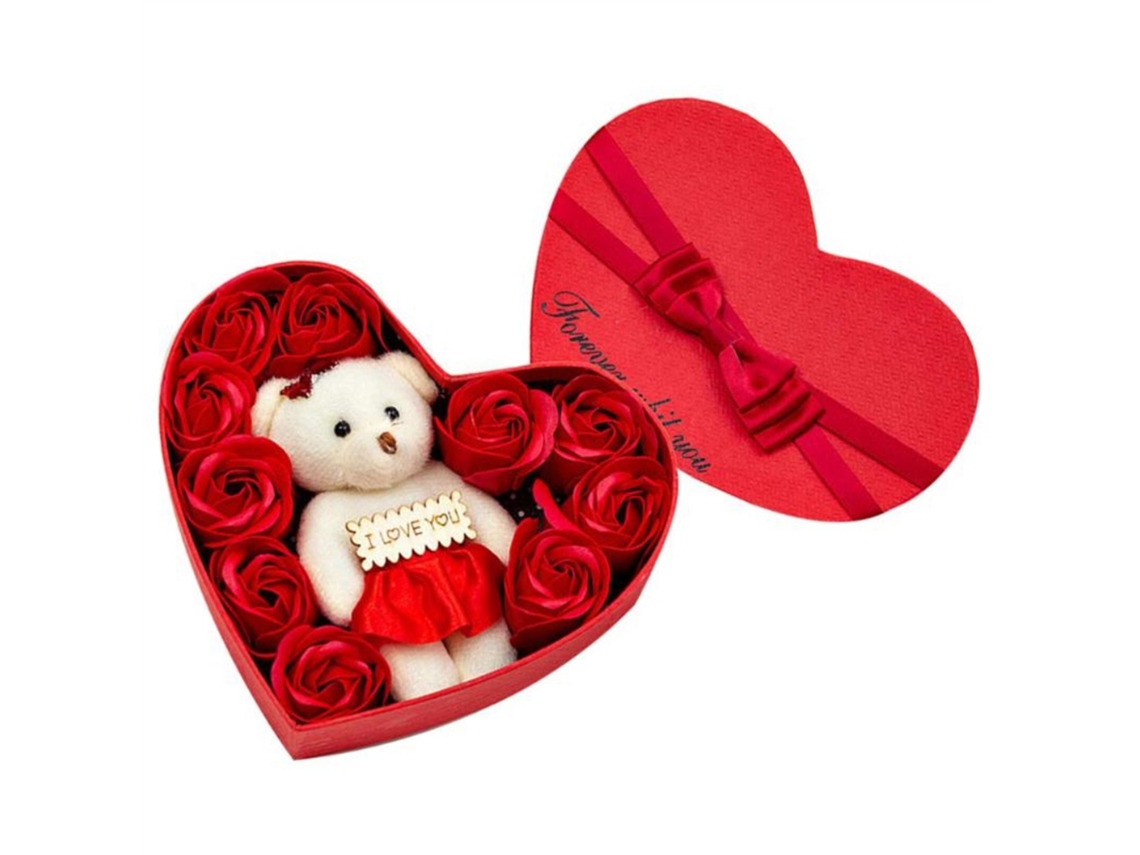 10 Sabonetes Florais Aromáticos Caixa Presente Rose Bouquet