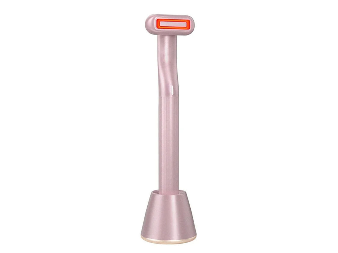 Dispositivo 4 Em 1 Para Cuidados Com A Pele Facial Para Uma Pele Mais Lisa E Brilhante Rosa Bestvite