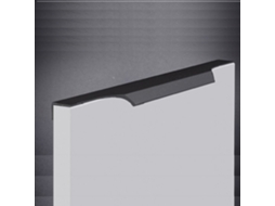 Conjunto de 25 Puxadores para Móveis de Perfil de Alumínio HARDWAREXCHANGE com 497x16x40mm antracite