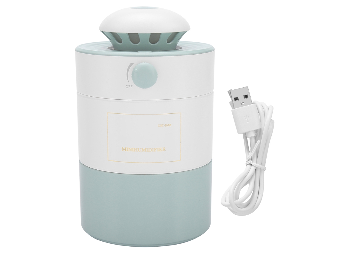 Laxiscreed Umidificador De Ar Compacto Usb Com Difusor De Aromas E Purificação, Verde 500ml