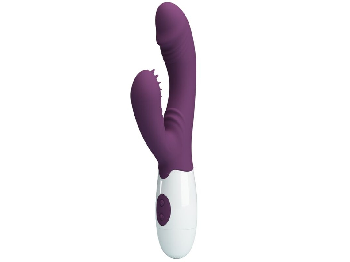 Pretty Love - Andre Vibrador Coelho E Estimulador De Ponto G Roxo