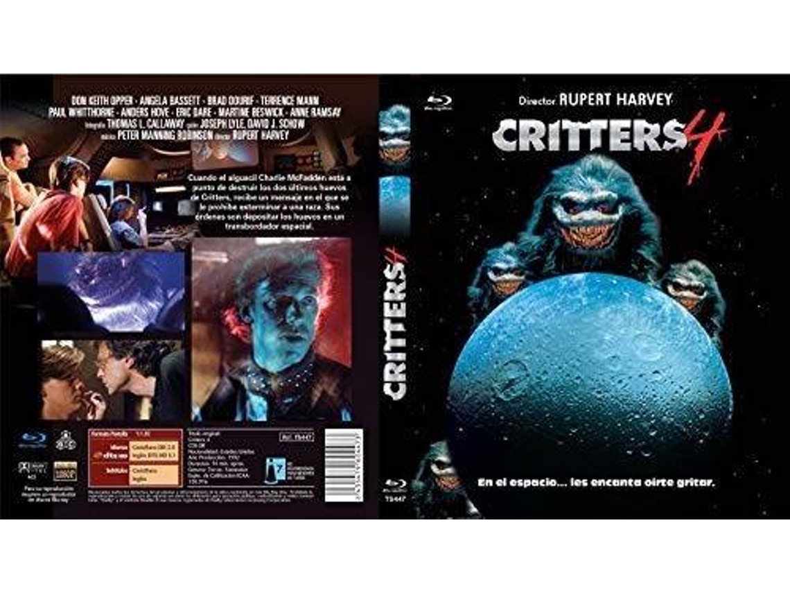 Blu-Ray Critters 4 1992 (Edição em Espanhol)