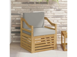 Vidaxl Conjunto De Sofás Para Exterior Poliéster Branco