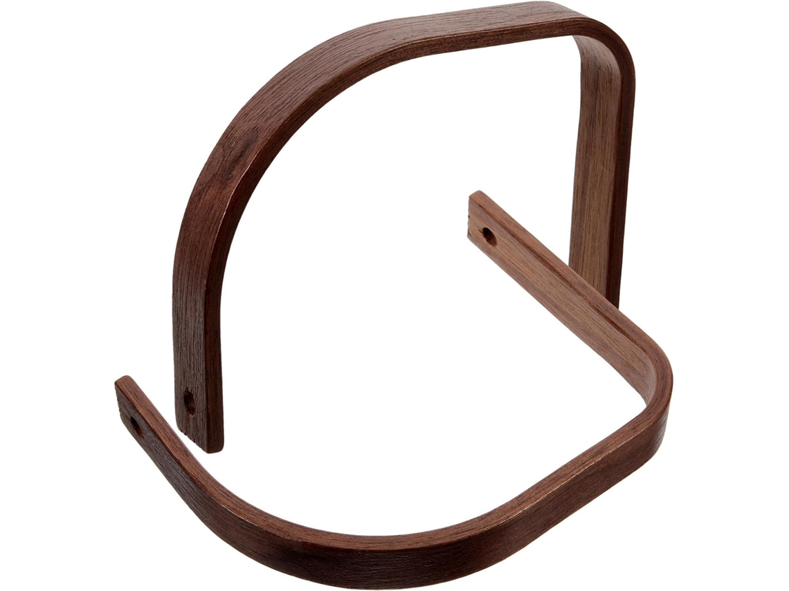 Conjunto de 2 Alças Madeira para Bule, Semicirculares, Robustas, Artesanais, Cerimônia do Chá e CHABERLU
